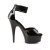 Pleaser Sandalia de Tacón DELIGHT-670-3 Negro EU-37 / US-7