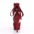 Pleaser Sandalia de Tacón DELIGHT-679 Burdeos Ante EU-36 / US-6
