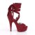 Pleaser Sandalia de Tacón DELIGHT-679 Burdeos Ante EU-36 / US-6