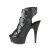 Pleaser Botín DELIGHT-683 Negro Piel Sintético EU-36 / US-6
