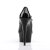 Pleaser Sandalia de Tacón DELIGHT-687 Negro Charol EU-37 / US-7