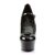 Pleaser Sandalia de Tacón DELIGHT-687FH Negro Rojo EU-35 / US-5