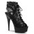 Pleaser Botín DELIGHT-696LC Negro EU-41 / US-11