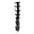 Pleaser Sandalia de Tacón DELIGHT-698 Negro Charol EU-37 / US-7