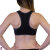 PoleFit Top Retro Sport XS Negro / Gris