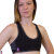 PoleFit Top Retro Sport S Negro / Gris
