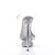 Pleaser Sandalia de Tacón ECLIPSE-608 Plata Transparente EU-35 / US-5