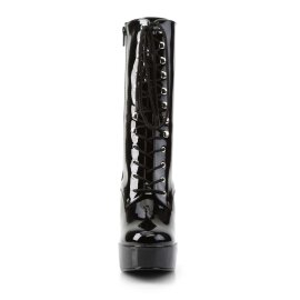 Pleaser Botín ELECTRA-1020 Negro Charol EU-36 / US-6