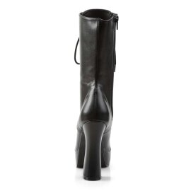 Pleaser Botín ELECTRA-1020 Negro Cuero Sintético EU-40 / US-10