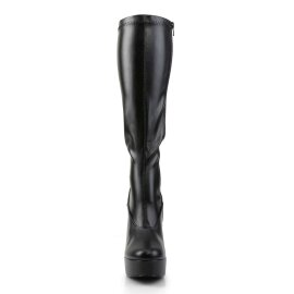 Pleaser Bota ELECTRA-2000Z Negro Sintético Charol...