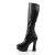 Pleaser Bota ELECTRA-2000Z Negro Sintético Charol EU-37 / US-7