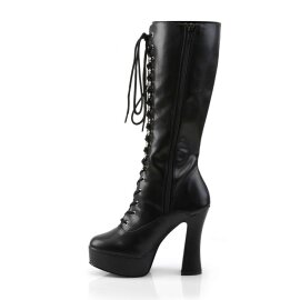Pleaser Bota ELECTRA-2020 Negro Cuero Sintético EU-37 / US-7