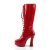 Pleaser Bota ELECTRA-2020 Rojo Charol EU-42 / US-12