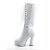 Pleaser Bota ELECTRA-2020 Blanco EU-40 / US-10