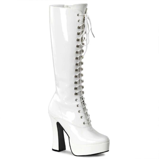 Pleaser Bota ELECTRA-2020 Blanco EU-39 / US-9