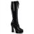 Pleaser Bota ELECTRA-2023 Negro EU-37 / US-7