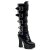 Pleaser Bota ELECTRA-2042 Negro Charol EU-37 / US-7