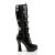 Pleaser Bota ELECTRA-2042 Negro Charol EU-37 / US-7