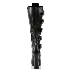 Pleaser Bota ELECTRA-2042 Negro Cuero Sintético EU-37 / US-7