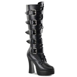 Pleaser Bota ELECTRA-2042 Negro Cuero Sintético...