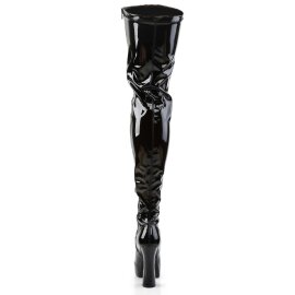 Pleaser Bota Alta ELECTRA-3000Z Negro EU-36 / US-6