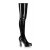 Pleaser Bota Alta ELECTRA-3000Z Negro EU-36 / US-6