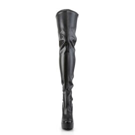 Pleaser Bota Alta ELECTRA-3000Z Negro EU-37 / US-7