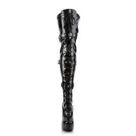 Pleaser Bota Alta ELECTRA-3028 Negro EU-36 / US-6
