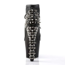 Pleaser Botín FEARLESS-700-28 Negro Cuero Sintético EU-40 / US-10