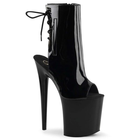 Pleaser Botín FLAMINGO-1018 Negro EU-42 / US-12