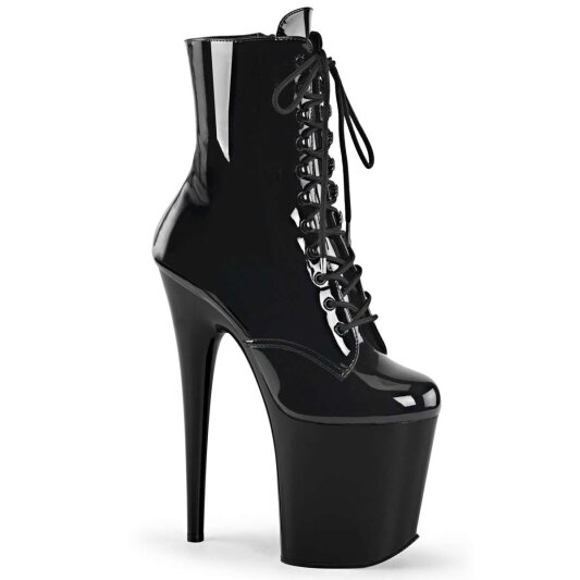 Pleaser Botín FLAMINGO-1020 Negro EU-35 / US-5
