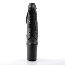 Pleaser Botín FLAMINGO-1020 Negro Cuero Sintético EU-36 / US-6