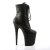 Pleaser Botín FLAMINGO-1020 Negro Cuero Sintético EU-36 / US-6