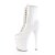 Pleaser Botín FLAMINGO-1020 Blanco EU-40 / US-10