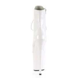 Pleaser Botín FLAMINGO-1020 Blanco EU-42 / US-12
