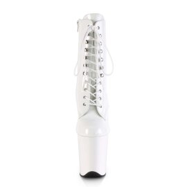 Pleaser Botín FLAMINGO-1020 Blanco EU-37 / US-7