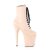 Pleaser Botín FLAMINGO-1020FS Beige Ante EU-35 / US-5