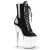 Pleaser Botín FLAMINGO-1021 Negro Charol Transparente EU-35 / US-5