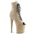 Pleaser Botín FLAMINGO-1021FS Beige Ante EU-35 / US-5