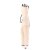 Pleaser Botín FLAMINGO-1021FS Beige Ante EU-35 / US-5