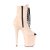 Pleaser Botín FLAMINGO-1021FS Beige Ante EU-35 / US-5