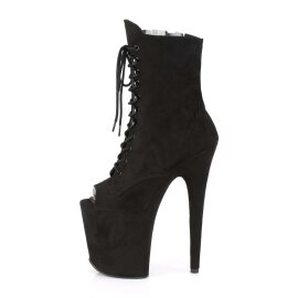 Pleaser Botín FLAMINGO-1021FS Negro Ante EU-35 / US-5