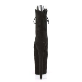 Pleaser Botín FLAMINGO-1021FS Negro Ante EU-35 / US-5