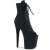 Pleaser Botín FLAMINGO-1021FS Negro Ante EU-35 / US-5