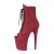 Pleaser Botín FLAMINGO-1021FS Burdeos Ante EU-35 / US-5