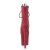 Pleaser Botín FLAMINGO-1021FS Burdeos Ante EU-37 / US-7