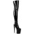 Pleaser Bota Alta FLAMINGO-3000 Negro EU-35 / US-5