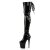 Pleaser Bota Alta FLAMINGO-3063 Negro EU-37 / US-7
