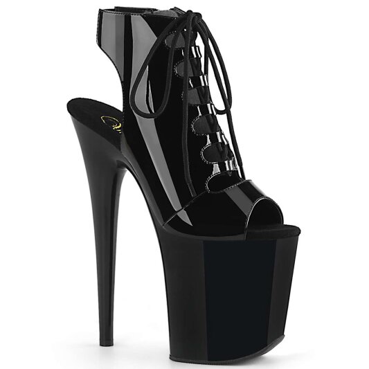 Pleaser Botín FLAMINGO-800-20 Negro Charol CharolEU-35 / US-5