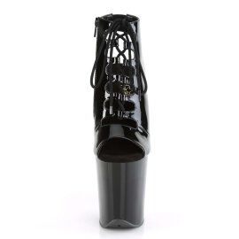 Pleaser Botín FLAMINGO-800-20 Negro Charol CharolEU-35 / US-5